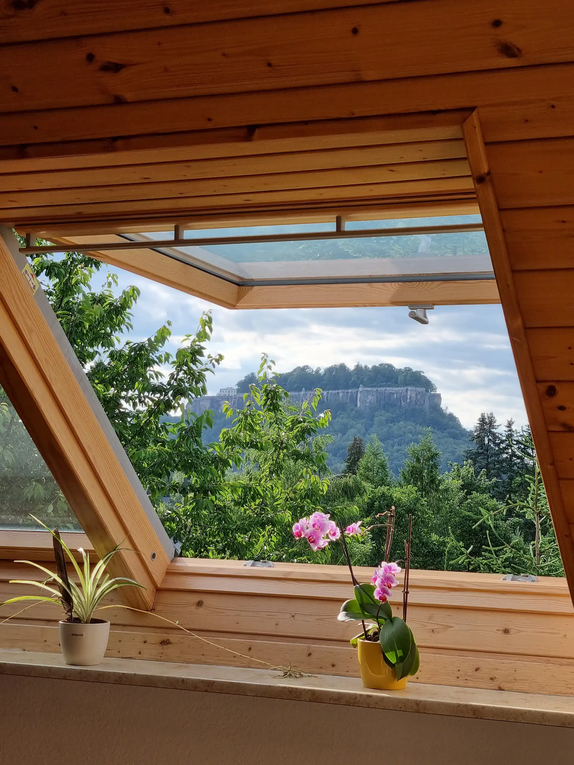 Panoramablick Festung Königstein